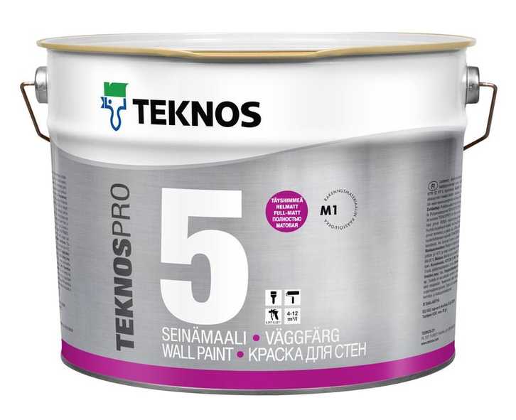 Teknos (Текнос) TEKNOSPRO 5 PM1 краска для интерьеров