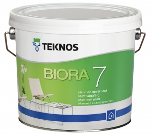 Teknos (Текнос) BIORA 7 PM3 краска для стен и потолков