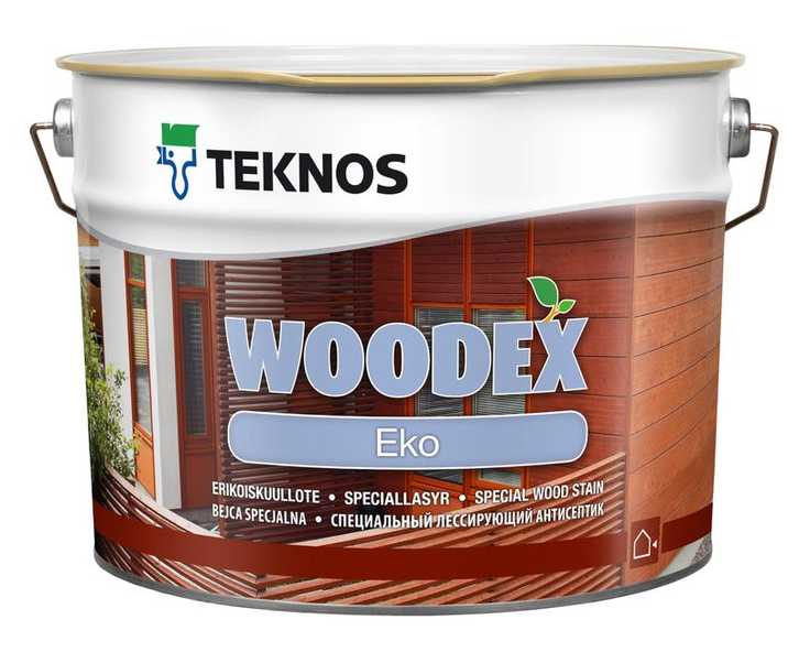 Teknos (Текнос) WOODEX EKO лессирующий антисептик