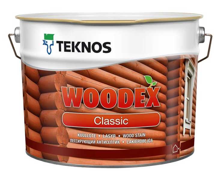 Teknos (Текнос) WOODEX CLASSIC лессирующий антисептик