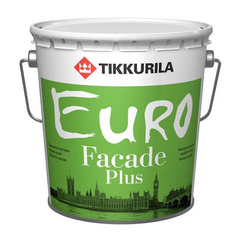 Краска фасадная EURO FACADE PLUS