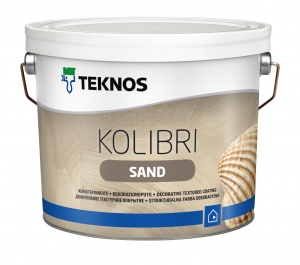 Teknos (Текнос) KOLIBRI SAND PM1 декоративное покрытие 2.5л, 8.33л