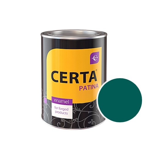Эмаль Церта-Патина готическая зелень 0,5 кг