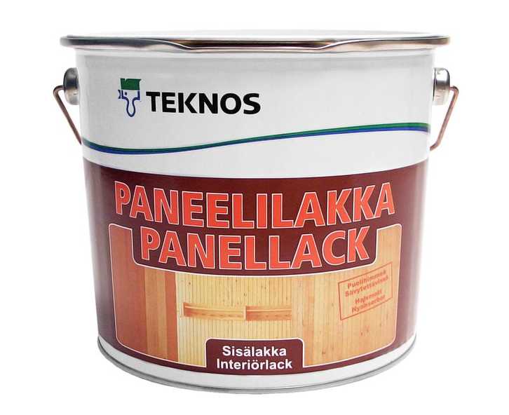 Teknos (Текнос) PANEELILAKKA лак для панелей и потолков